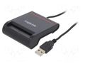 Card reader: chip; USB 2.0; IC/ID; Communication: USB; USB A plug LOGILINK CR0047