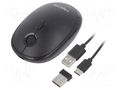 Mouse; black; USB A; wireless,optical; DPI change button; 10m LOGILINK ID0204