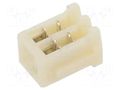 Connector: wire-board; plug; female; SR; 700mA; 50V; PIN: 2; IDC; 1mm JST 02SR-3S