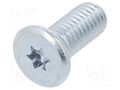 Screw; M5x12; 0.8; Head: cheese head; Torx®; TX15; steel; zinc BOSSARD B5X12/BN9524