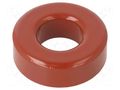 Ferrite: toroidal; L: 11.1mm; Øint: 16.26mm; Øout: 33.02mm; 79nH MICROMETALS T131-19