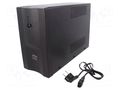Power supply: UPS; 720W; 1.2kVA; 230V; 382x222x124mm; 7Ah; 12h GEMBIRD UPS-PC-1202AP