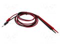 Test leads; Len: 1.2m; black,red; Insulation: PVC MUELLER ELECTRIC BU-2643-D-48-KIT