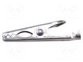 Crocodile clip; 5A; Grip capac: max.4.8mm; Overall len: 28mm MUELLER ELECTRIC BU-30X