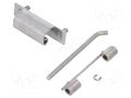 Hinge; stainless steel; 60mm RST ROZTOCZE 3.ST47.002SN