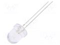 LED; red/green; 8mm; 30°; Front: convex; 2.1÷2.6/2.9÷3.4VDC; round OPTOSUPPLY OSRPP28131A