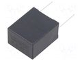 Capacitor: polypropylene; R53; 3.3uF; 800VDC; 350VAC; 22x37x32mm KEMET R53BR43305000K