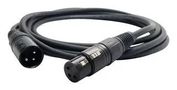 CABLE ASSY, 3P XLR JACK-XLR PLUG, 10FT IO-XLR3-10-E