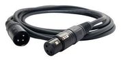 CABLE ASSY, 3P XLR JACK-XLR PLUG, 25FT IO-XLR3-25-E