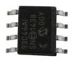 SERIAL EEPROM, 1KBIT, 2MHZ, SOIC-8 93C46A-I/SN.