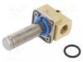 Electromagnetic valve; G 1/4"; brass; EPDM; EV210B; Valve: 2/2 NC DANFOSS 032U5709