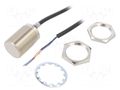 Sensor: inductive; OUT: PNP / NO; 0÷15mm; 10÷30VDC; M30; 2m; IP67 OMRON E2E-X15B1T30-2M