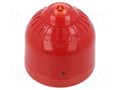 Signaller: lighting; flashing light; red; Sonos Pulse; 17÷60VDC KLAXON SIGNALS ESD-5008