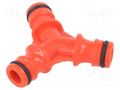 Y-connector; ABS; 1/2" YATO YT-8977