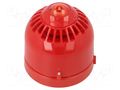 Signaller: lighting-sound; 17÷60VDC; horn,flashing light; LED KLAXON SIGNALS ESF-5008