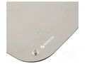 Mat: bench; ESD; grey (bright); L: 900mm; Width: 610mm; Thick: 2mm BERNSTEIN BRN-9-361-0