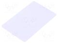 RFID Card; 86x54x0.8mm; 13.56MHz; -25÷65°C; ISO: ISO 7816 ELATEC ART10274
