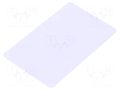 RFID Card; 86x54x0.8mm; 13.56MHz; -25÷65°C; ISO: ISO 7816 ELATEC ART11595