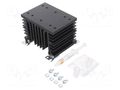 Heatsink: extruded; L: 103mm; W: 112mm; H: 80mm; 0.76K/W; aluminium CARLO GAVAZZI RHS112A