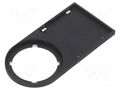 Bezel without description label; 22mm; 3SU1.5; SIRIUS ACT SIEMENS 3SU1900-0AT10-0AA0