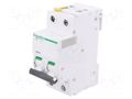 Circuit breaker; 400VAC; Inom: 3A; Poles: 2; for DIN rail mounting SCHNEIDER ELECTRIC A9F05203