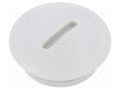 Stopper; PG16; IP56; polyamide; light grey; Thread: PG; 6mm BM GROUP BM4600