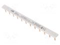 Busbar; 10mm2; Poles: 1; 690VAC; 690VDC; Inom: 63A; No.of mod: 12 ABB PSH1/12