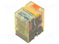 Relay: electromagnetic; DPDT; Ucoil: 220VAC; Icontacts max: 10A IDEC RU2S-A220