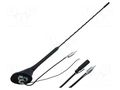 Antenna; car top; 0.41m; AM,FM; 5m PER.PIC. A00004