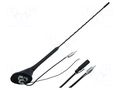 Antenna; car top,automotive; 0.41m; AM,FM; 5m PER.PIC. A00004
