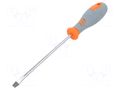 Screwdriver: standard; slot; SL 6.5; 150mm PG TOOLS PG-T004