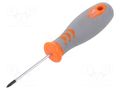 Screwdriver; Pozidriv®; PZ0; 60mm PG TOOLS PG-T008