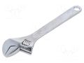 Wrench; adjustable; 250mm; Max jaw capacity: 30mm PG TOOLS PG-T211