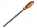 File; planisher; square; 200mm; non-slip grip; steel PG TOOLS PG-T872
