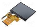 Display: TFT; 3.5"; 320x240; Illumin: LED; Dim: 76.84x63.84x4.86mm RAYSTAR OPTRONICS RFC350X-AWW-DNG