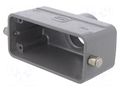 Enclosure for connectors: HDC; size 16B; for cable; Han® B; IP65 HARTING 09300161440