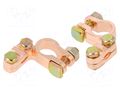 Battery clamps; Standard; rechargeable battery 12V BPOWER BP-GA003