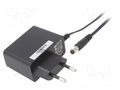 Power supply: switching; mains,plug-in; 24VDC; 0.5A; 12W; 81.63% POS POSC24050A