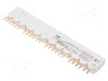 Busbar; 16mm2; Poles: 3; 690VAC; 250VDC; 6kV; Inom: 100A; fork ABB PS1-4-0-100