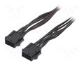 Cable; male-male; PIN: 8; 0.6m; 4A; Insulation: PVC; TLYp; 0.35mm2 ESPE KABX-8PMM-L600