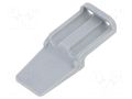 Secondary lock; female; PIN: 2; grey; DTM; Polarisation: A DEUTSCH WM-2SA
