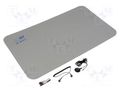 Mat: table set; ESD; L: 1.2m; W: 0.6m; Thk: 2mm; grey; 440°C ELME AS-B60X120GR