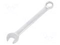 Wrench; combination spanner; 12mm; Chrom-vanadium steel; satin PG TOOLS PG-T104