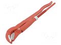 Wrench; adjustable; Chrom-vanadium steel; for pipe gripping; 1" PG TOOLS PG-T501