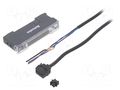 Sensor: optical fiber amplifier; PNP; IP40; Connection: lead; 2m AUTONICS BF5R-D1-P