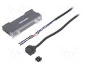 Sensor: optical fiber amplifier; PNP; IP40; Connection: cables; 2m AUTONICS BF5R-D1-P