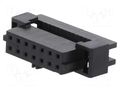 Connector: wire-wire/PCB; plug; female; PIN: 14; Milli-Grid; IDC MOLEX MX-87568-1444