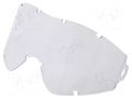 Replaceable glass; Lens: transparent 3M 3M-7000095024