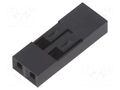 Connector: pin strips; plug; male/female; PIN: 2; Mini-PV™; 2.54mm AMPHENOL COMMUNICATIONS SOLUTIONS 65039-035LF