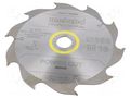 Circular saw; Ø: 160mm; Øhole: 20mm; Teeth: 10; Disc thick: 2.2mm METABO MTB.628002000